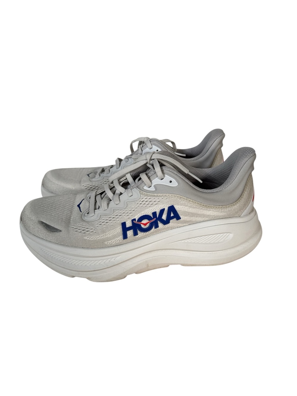 HOKA Bondi 9 running shoes, EUC